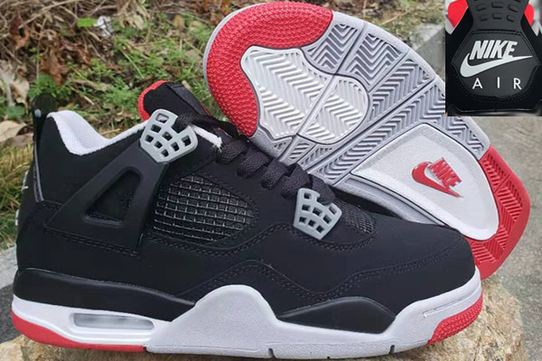 Women Jordan 4 Bred 2019
